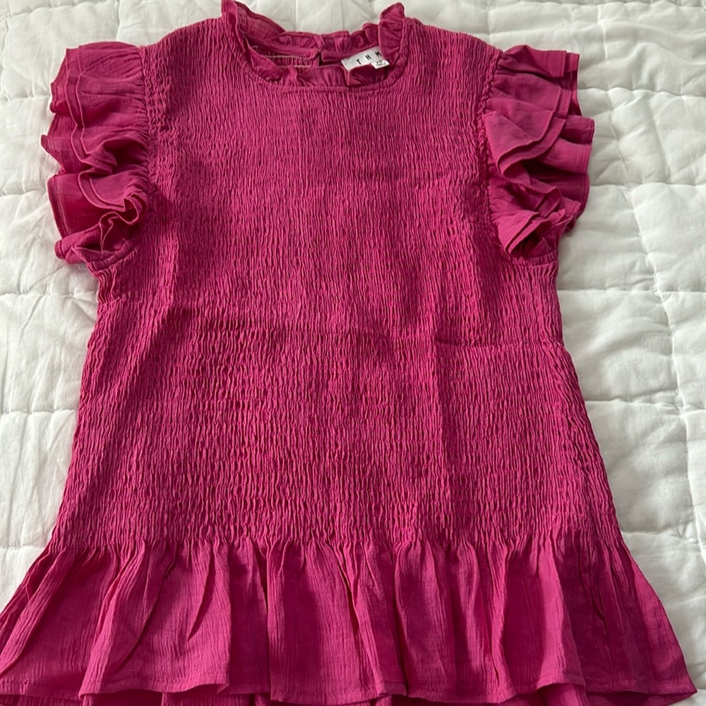 Pink blouse